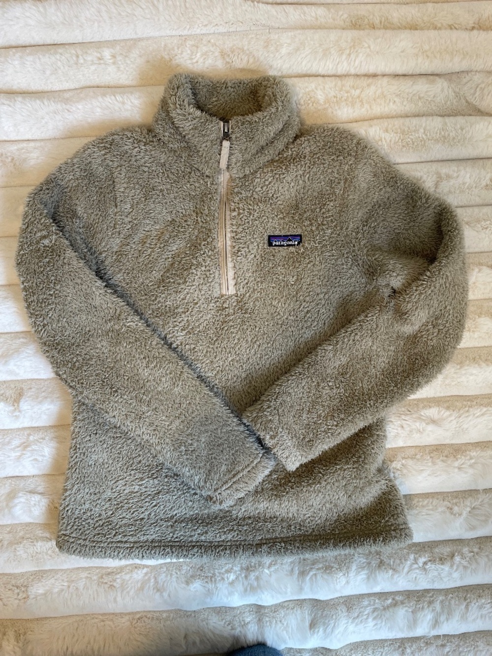 Patagonia Los Gatos Fleece Quarter Zip ~ Size Medium